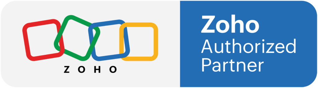 Authorised zoho badge
